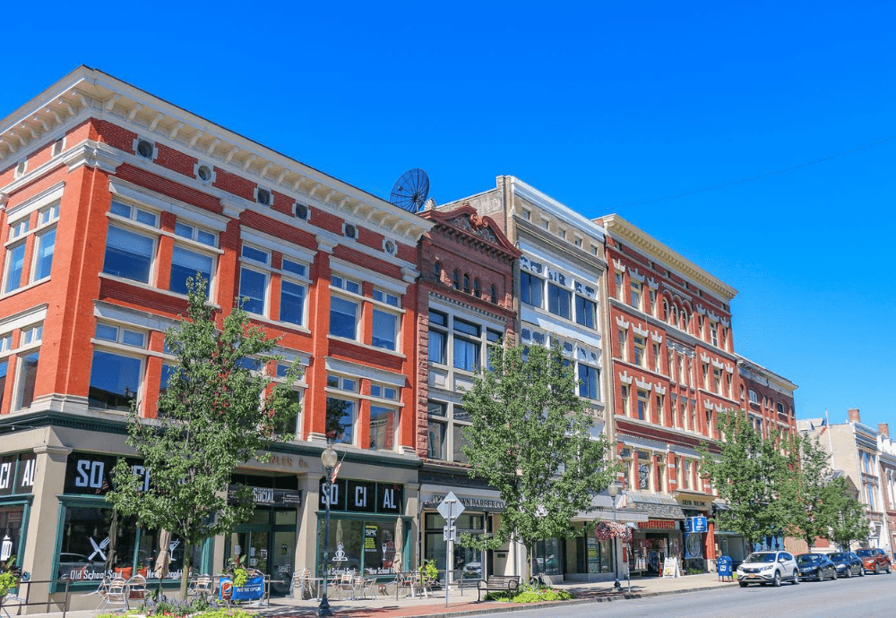 Buildings in Downtown Glens Falls
