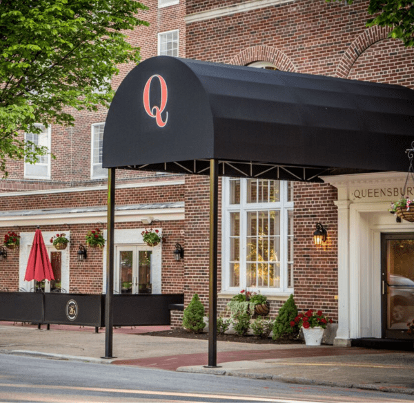 Hotel Exterior Maple Street Entrance